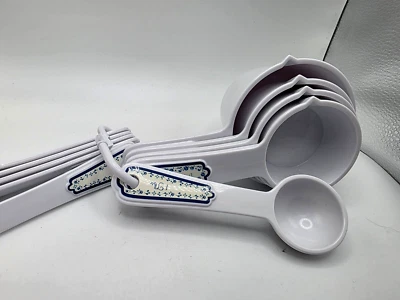 Меламиновые мерные чашки и ложки Pioneer Woman Heritage с цветочным рисунком, 10 шт. Комплект - Изображение 1 из 4