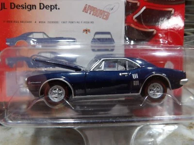 Pontiac Firebird 1967 Johnny Lightning Firebird serie 1:64 fundido a presión Foto 1 de 4