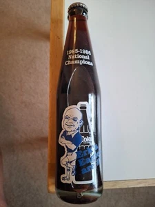 Georgia Southern Erk's Eagles Coca Cola Bottle 1985-1986 National Champions - Picture 1 of 4