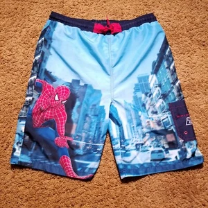 Vintage Y2K Marvel Comics Spider-Man 2 pantaloncini tronchetti film promo uomo XL AOP - Foto 1 di 16
