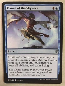 Magic The Gathering MTG "Dance of the Skywise" Dragons of Tarkir 050/264 NR MINT - Picture 1 of 2