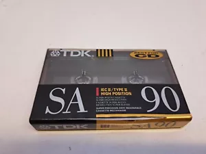 TDK SA-X 90 | *NEW* Super Avilyn Extra Cassette Tape Extra High Resolution - Picture 1 of 3
