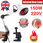 Infrared Therapy Heat Lamp Health Care Pain Relief Physiotherapy W/ Fixed Clamp