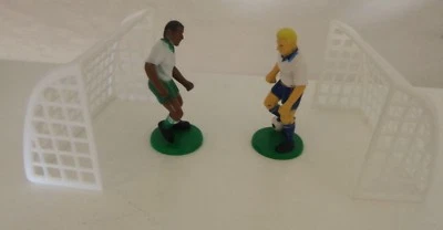 Juego de 4 piezas de fútbol para decoración de pasteles de fútbol decoración de cumpleaños red de portería  Foto 1 de 3