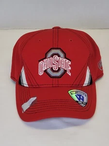 Ohio State University Buckeyes Top of the World Fitted Hat Cap One Fit OSU NCAA - Picture 1 of 8