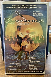 Original Dublin Riverdance The Show Live From Point Theatre Ireland VHS VCR Tape - Picture 1 of 16
