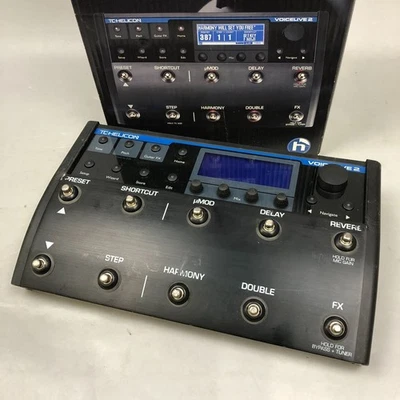 TC Helicon VoiceLive 2 Vocal Processor Multi Effects Pedal With Adapter - Image 1 of 4