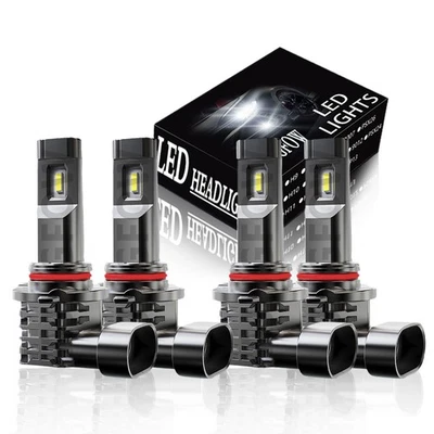 Faros LED bombillas altas bajas para GMC K1500 K2500 K3500 Sierra SLE SLX 1990-2000 Foto 1 de 4