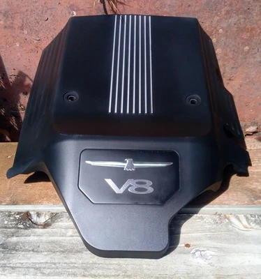 Ford Thunderbird 2002-05 V8 cubierta del motor panel de ajuste negro 3W436A949AD fabricante original Foto 1 de 4