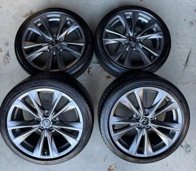 Lexus ES350 2022 19" Gris Llantas Llantas Neumáticos OEM 74377 2025 2024 2023 Foto 1 de 4