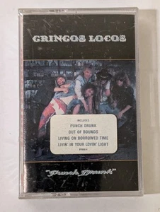 NEW SEALED Gringos Locos Punch Drunk Cassette Germany Atlantic 1989 - Imagen 1 de 3