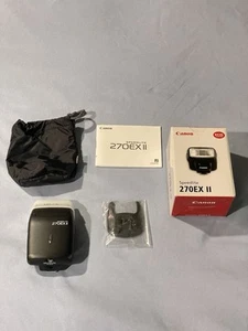 Canon Speedlite 270EX II Shoe Mount Flash for Canon - Open Box - Picture 1 of 5
