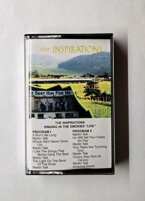Singing in the Smokies Live The Inspirations (Cassette, 1980, Word) Foto 1 de 4