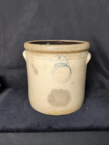 Antique 2 Gallon Redwing Bee Sting Salt Glazed Stoneware Crock Farmhouse - Picture 1 of 8