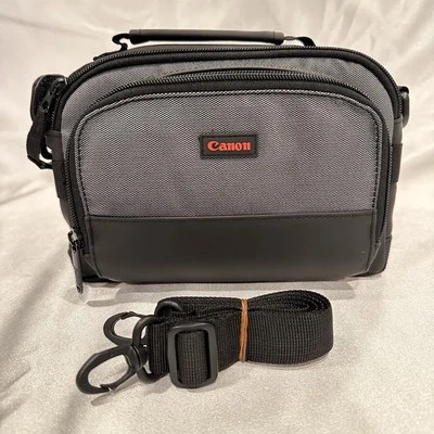 Canon Soft Padded Camcorder Carry Case with Shoulder Strap Handle and Divider - Image 1 of 4