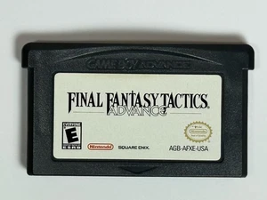 Final Fantasy Tactics Advance (Nintendo Game Boy Advance, 2003) Authentic Tested - Photo 1/3
