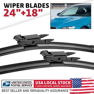 Limpiaparabrisas Premium para todas las estaciones 24" y 18" para BMW 430i xDrive 2017-2019 Foto 1 de 4