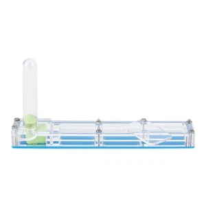 Blau Acryl Ameise Zuchthaus Formicarium Display-Box Mit Wasserturm Feu AK - Bild 1 von 11
