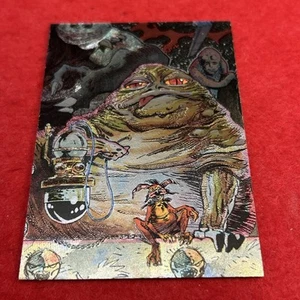 1994 Jabba The Hut Topps Star Wars Galaxy 2 Etched Foil Chase #11 Insert - Bild 1 von 8