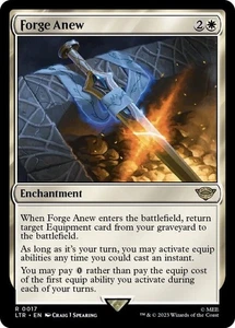 Magic The Gathering Forge Anew 17 Raro El Señor de los Anillos - Imagen 1 de 1