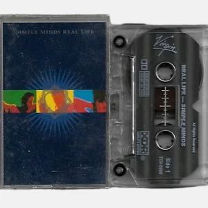 SIMPLE MINDS "Real Life" RARE AUSSIE 1991 Virgin CASSETTE TAPE (TCV 2660) - Picture 1 of 2