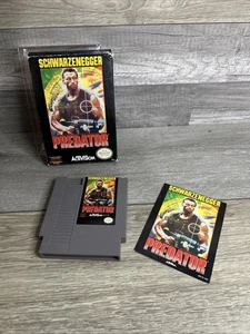 Nintendo Schwarzenegger Predator Nintendo NES (CIB) - Picture 1 of 22