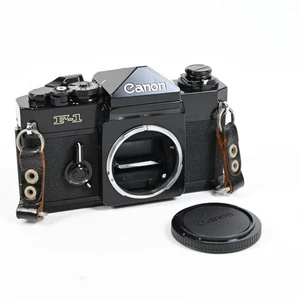 Canon F-1 2nd Version SLR 35mm Film Camera Body F1 #132 - Picture 1 of 8