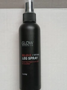 GLOW ORGANICS ALIVIO + SPRAY NATURAL PARA PIERNAS MAGNESIO SAL Y PEPINO 6 oz - Imagen 1 de 12
