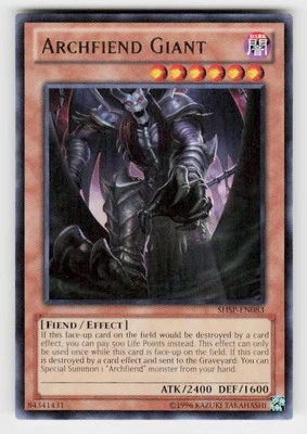 Shadow Specters #SHSP-EN083 Archfiend Giant - Image 1 of 2