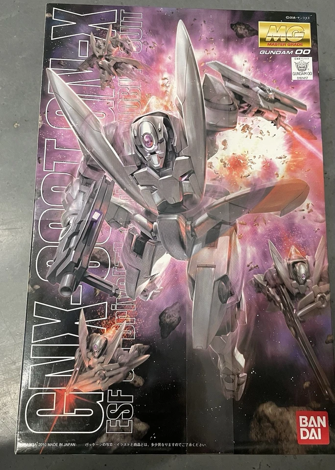 Bandai MG GNX-603T GN-X Gundam 00 Gunpula plastic model Japan - Image 1 of 1