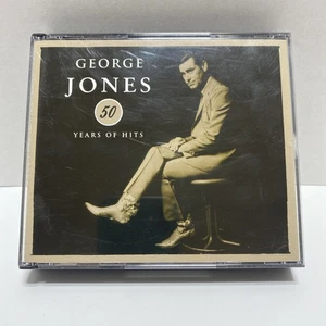 George Jones 50 Years of Hits 3 Disc CD, 2004 - Picture 1 of 6