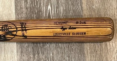 Bate Ozzie Smith Carrera Temprana Cardenales de San Luis Juego Usado Buen Uso PSA LOA Foto 1 de 4