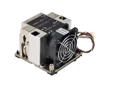 Supermicro SNK-P0068AP4 2U Active CPU Heat Sink Socket LGA3647-0 - Image 1 of 2