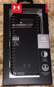 UNDER ARMOUR Protect Grip Black Grey Protective Case Cover Samsung Galaxy S8 - Picture 1 of 4