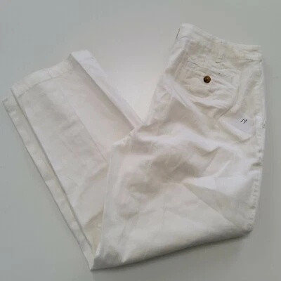Orvis 女式平底踝棉质裤子 10 码 — 第 1/4 张图片