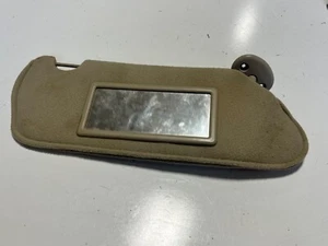 2003-2007 Saturn Ion Passenger Right Side Sun Visor Beige Cloth OEM Shade - Picture 1 of 3