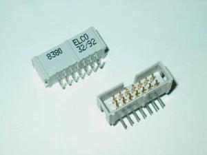 WSC14 - 14pol. Wannenstecker 90° RM2,54 Wannenstiftleiste Pfostenstecker IDC - Bild 1 von 1