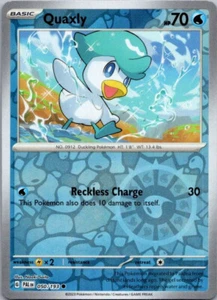 Pokemon Paldea Evolved Quaxly Reverse Holo 050/193 - Picture 1 of 1
