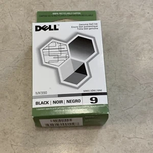 NEU Dell Series 9 MK990 Original schwarze Tintenpatrone - ungeöffnete Verpackung. - Bild 1 von 3