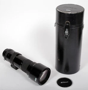 Nikon NIKKOR ED 400mm F5.6 AI-s IF MF lens for aIl F mount cameras + case #5640 - Picture 1 of 9