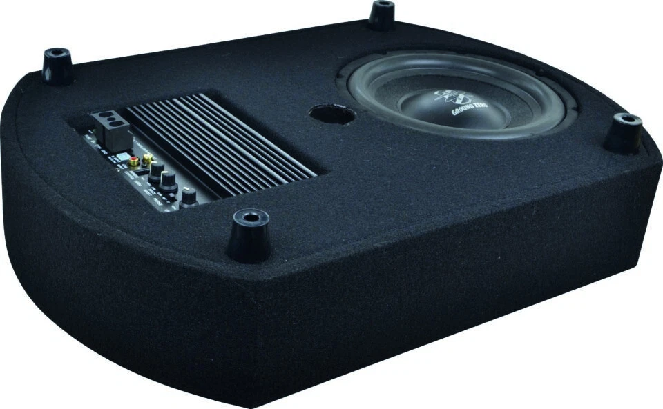 Ground Zero GZCS 10SUB-ACT - 25cm aktiver Reserverad-Subwoofer - Bild 1 von 1