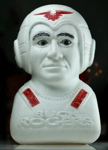 Rare Vtg 1979 Buck Rogers 25th Century Blowmold Plastic Coin Bank Spaceman SciFi - Picture 1 of 12