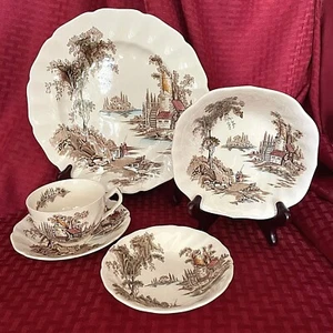 JOHNSON BROS OLD MILL DINNERWARE - Picture 1 of 14