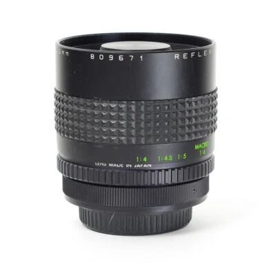 Lente espejo Makinon MC 5,6/300 mm f/5,6 300 mm para Canon FD No.809671 Foto 1 de 4