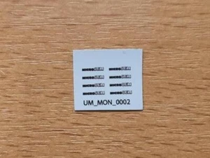 UM_MON_0002 - 8 autocollants MONOSEM Microsem 1mm (pré-coupé) - UniversMini S... - Imagen 1 de 2