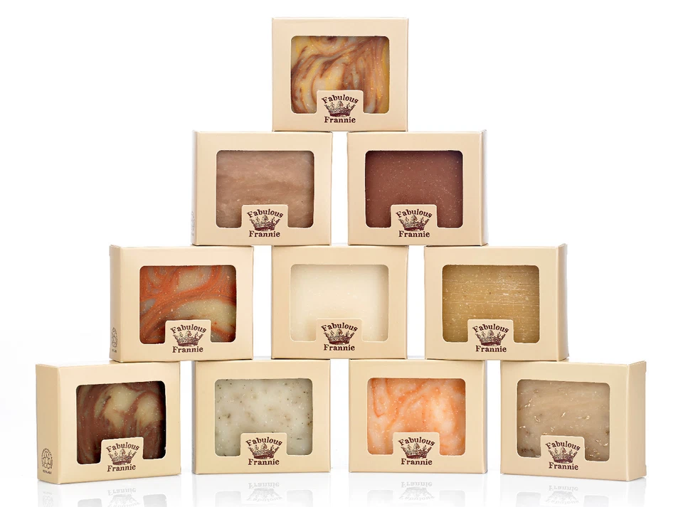 Juego de Jabón Herbal Natural 10/4oz con Aceites Esenciales Puros Fabulous Frannie Foto 1 de 1