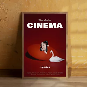 Cinema - The Marías Album Poster 20x30" Custom Canvas Music Poster - Picture 1 of 5