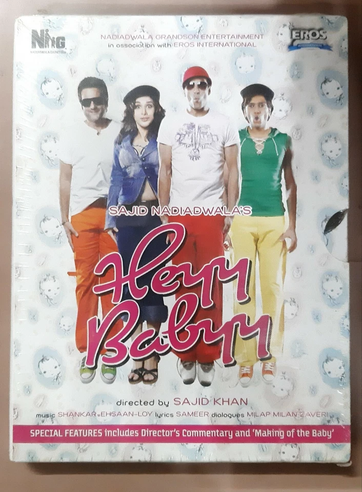 Heyy Babyy - Akshay Kumar, Vidya Balan - Bollywood Movie DVD 2-Disc Edition - Image 1 of 1