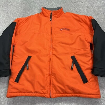 Винтажный Ralph Lauren Polo джинсы Co куртка мужская XL США флаг оранжевый нейлона изолированный - Изображение 1 из 4