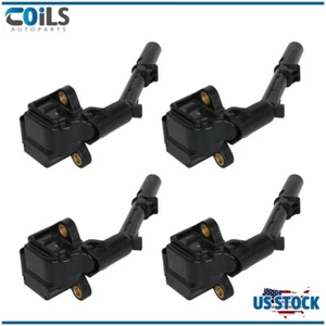 4 Ignition Coils Set For Mercedes-Benz B250 C300 CLA250 SLC300 INFINITI Q60 2.0L - Picture 1 of 10